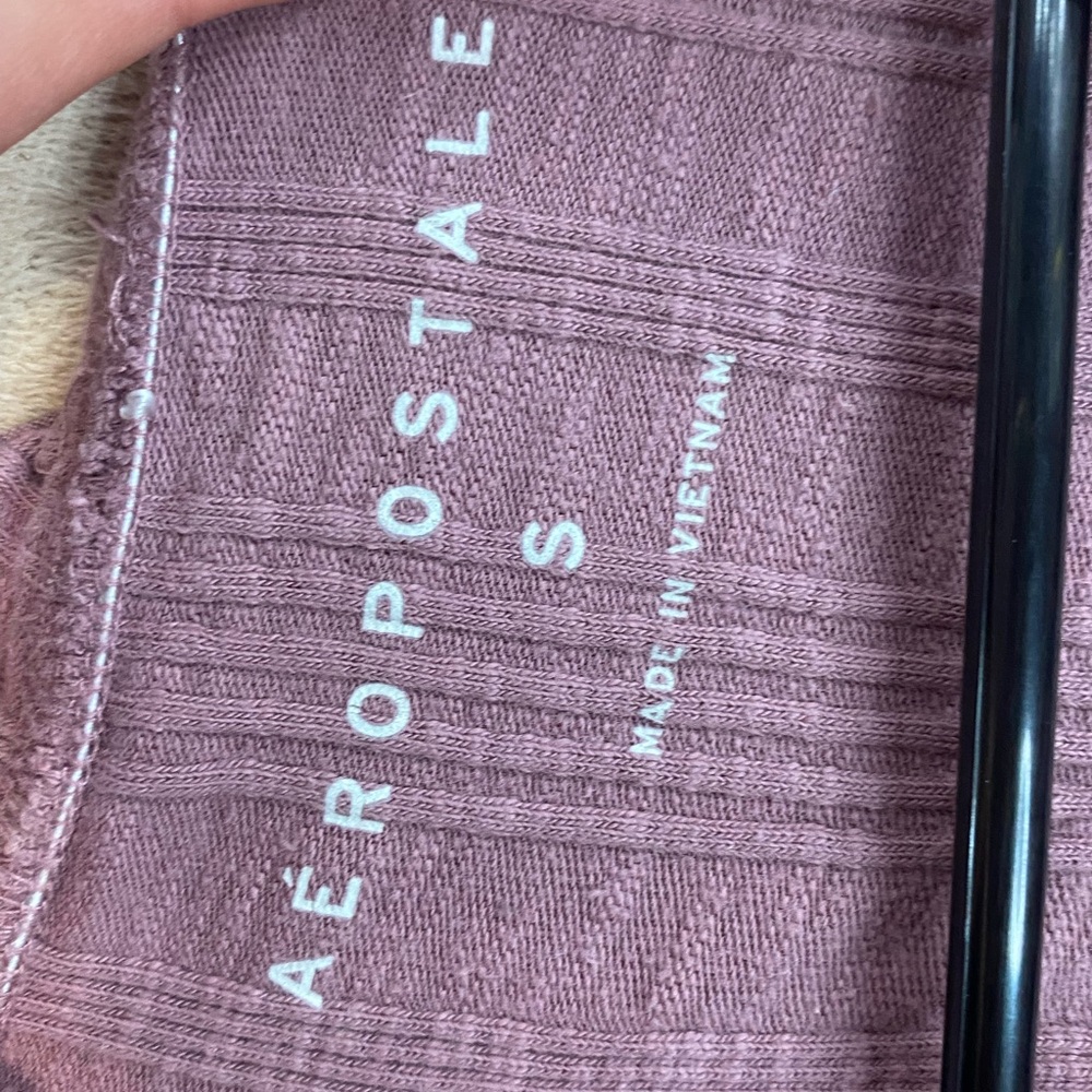 Aéropostale Purple Knit Top